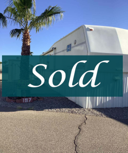 1 Bedroom Bedrooms, ,1 BathroomBathrooms,Gila Mountain RV Resort,Sold,1121