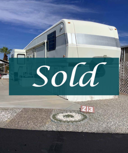 1 Bedroom Bedrooms, ,1 BathroomBathrooms,Gila Mountain RV Resort,Sold,1137