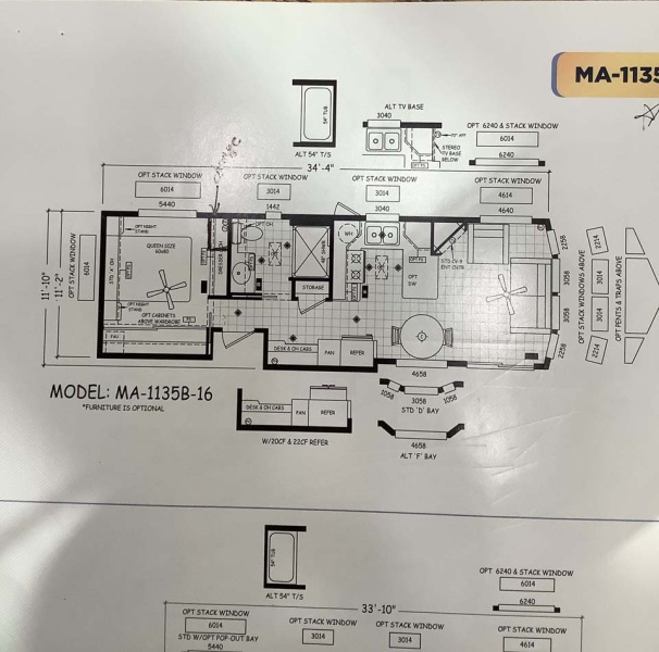 1 Bedroom Bedrooms, ,1 BathroomBathrooms,Gila Mountain RV Resort,Sold,1138