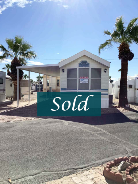 1 Bedroom Bedrooms, ,1 BathroomBathrooms,Gila Mountain RV Resort,Sold,1196