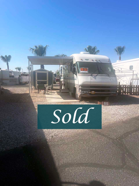 1 Bedroom Bedrooms, ,1 BathroomBathrooms,Gila Mountain RV Resort,Sold,1307