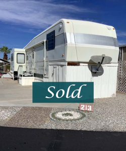 1 Bedroom Bedrooms, ,1 BathroomBathrooms,Gila Mountain RV Resort,Sold,0,1393